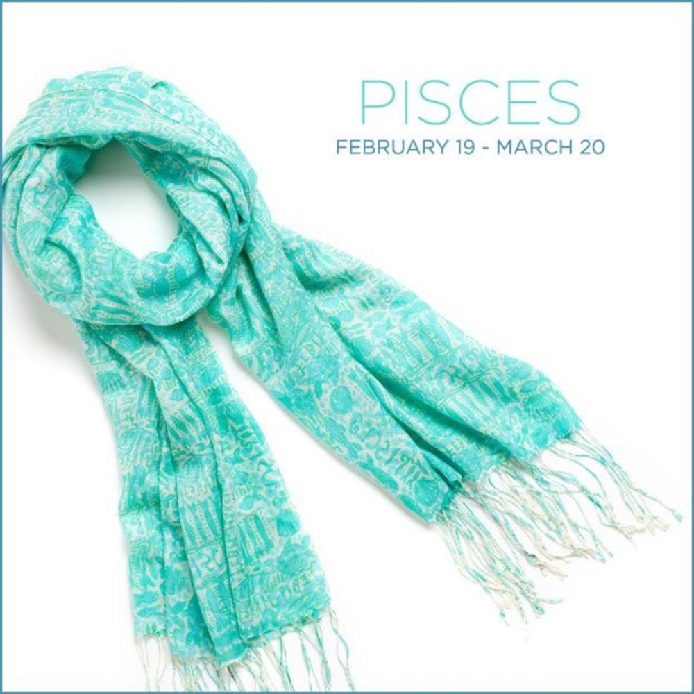 Lilly Pulitzer Pisces ♓️ scarf